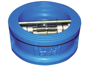 Válvula de retención tipo wafer de doble disco (PN10/16, Clase125/150 DN40 - DN1200)