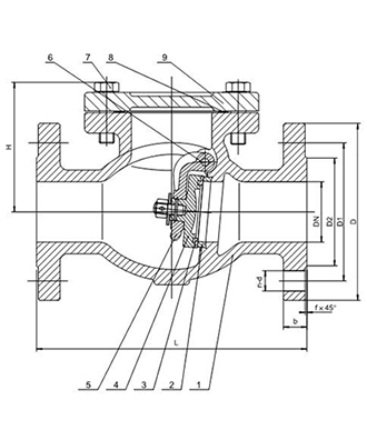 Flanged Swing Check Valve