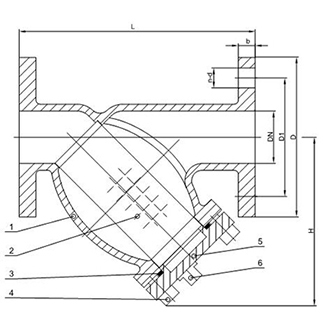 Flanged Y Type Strainer