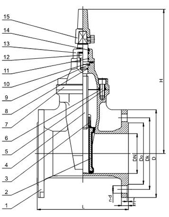 Resilient Seated Gate Valve (PN10/16 DN50 - DN600)